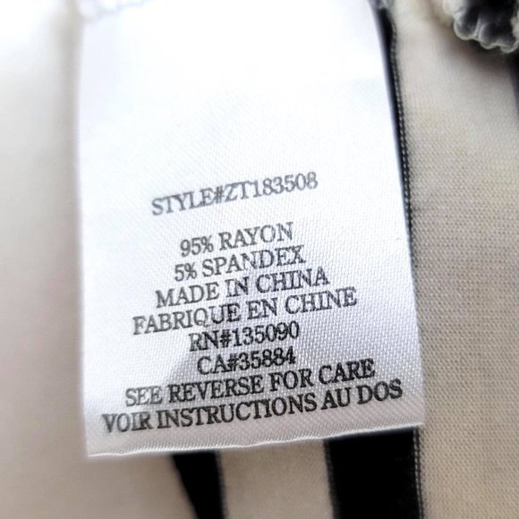 Z Supply Woman's Sz S Top white w blue stripes - Picture 4 of 6